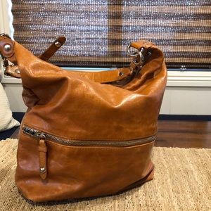 HOBO leather shoulder bag